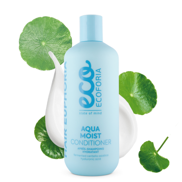 ECOFORIA Hair Euphoria Кондиціонер для волосся Aqua Moist 400мл 4745010333026 фото