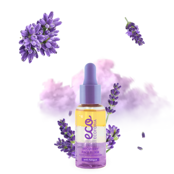 ECOFORIA Lavender Clouds Відновлюючий еліксир для обличчя Трифазний 30мл 4745010333347 фото