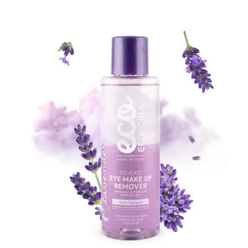 ECOFORIA Lavender Clouds Засіб для зняття макіяжу з очей Делікатний 150мл 4745010333408 фото